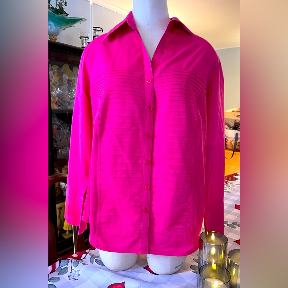 2 for $20 Hot pink tuxedo, front cotton with stretch insert panels on side